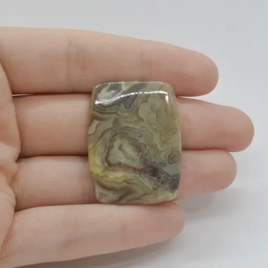 Cabochon Agat Crazy Lace 35x26x3mm C11