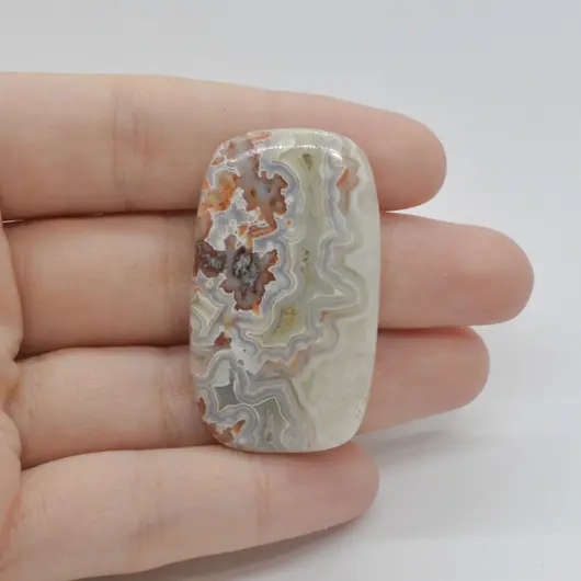 Cabochon Agat Crazy Lace 42x24x5mm C14