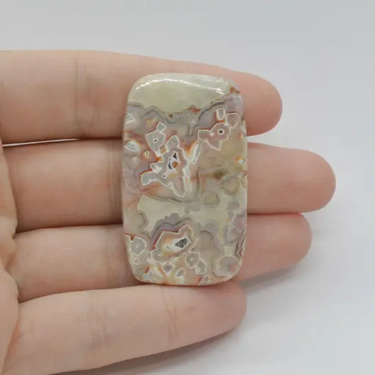 Cabochon Agat Crazy Lace 43x26x5mm C51