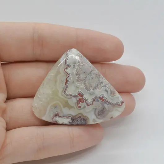 Cabochon Agat Crazy Lace 44x36x5mm C2