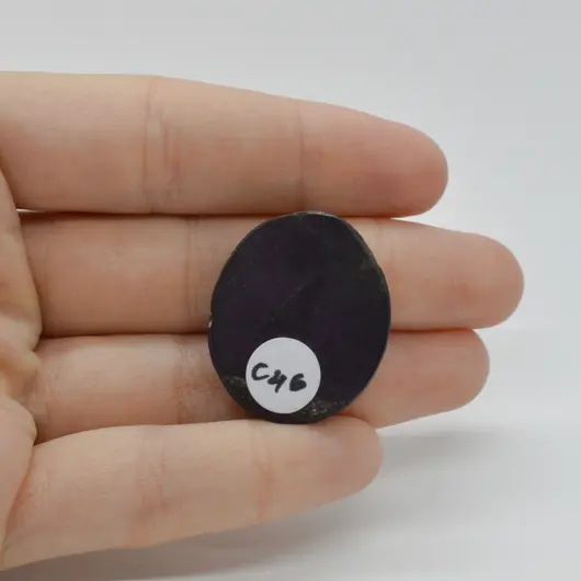 Cabochon Purpurit  Rusia 28x24x7mm C46, imagine 2
