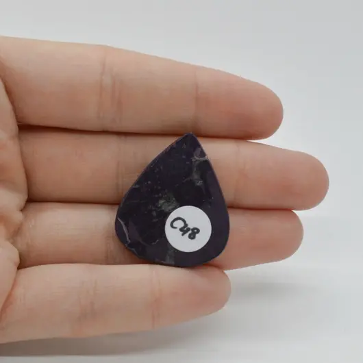 Cabochon Purpurit  Rusia 30x25x3mm C48, imagine 2