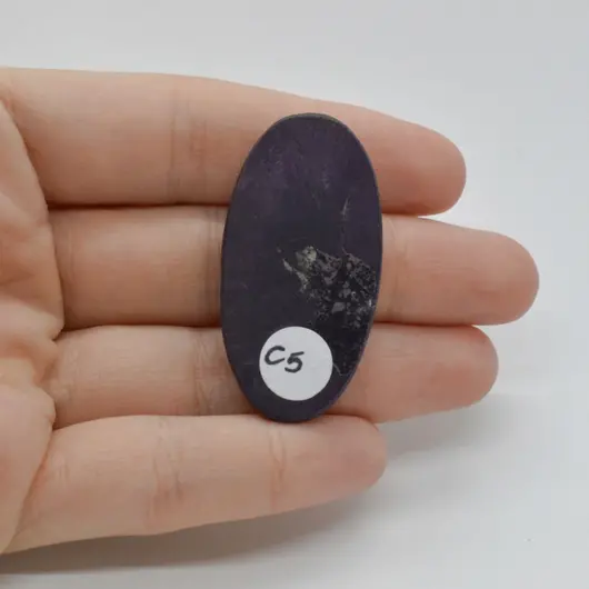 Cabochon Purpurit  Rusia 43x22x7mm C5, imagine 2