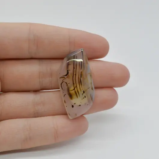 Cabochon Agat Montana 36x18x7mm C50