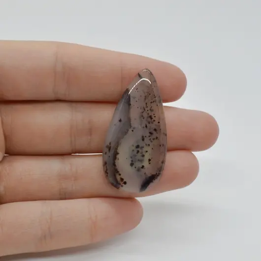 Cabochon Agat Montana 39x20x5mm C61
