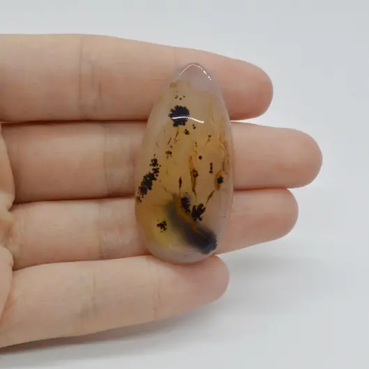 Cabochon Agat Montana 43x21x7mm C7