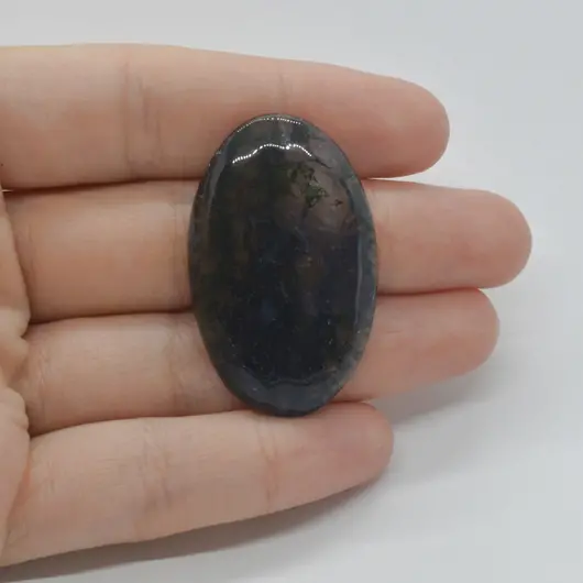 Cabochon Agat Moss 40x25x6mm C95