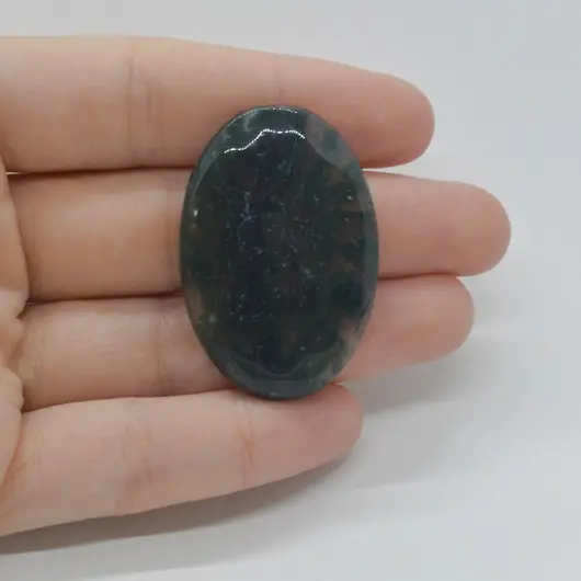 Cabochon Agat Moss 40x27x5mm C26