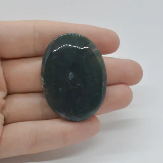 Cabochon Agat Moss 43x32x6mm C24