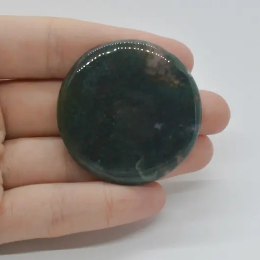 Cabochon Agat Moss 43x43x6mm C89