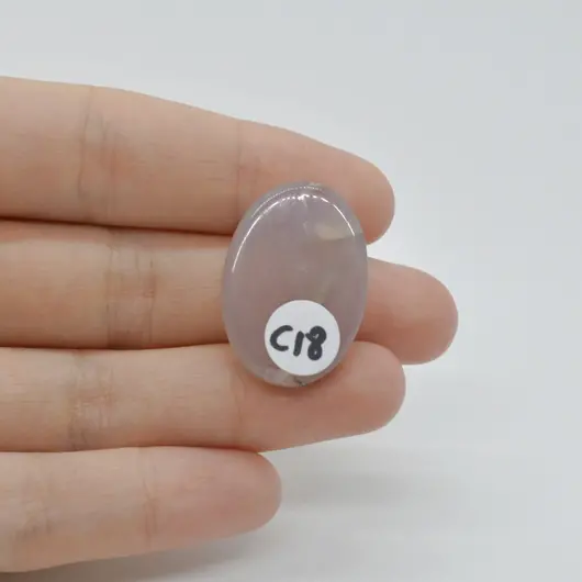 Cabochon Agat Turkish 28x20x6mm C18, imagine 2