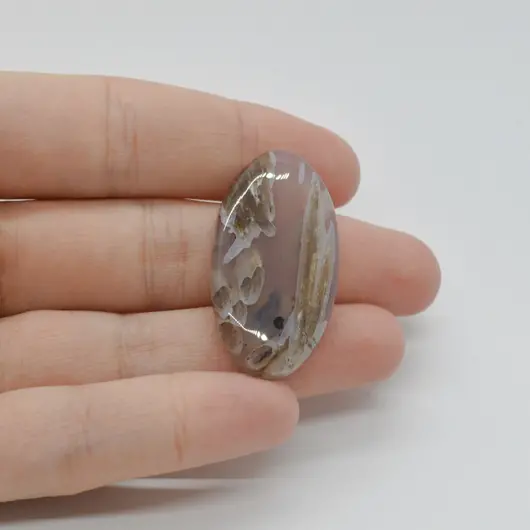 Cabochon Agat Turkish 37x19x5mm C35