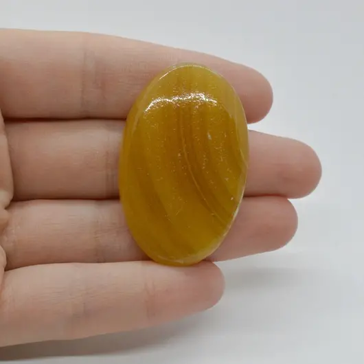 Cabochon Aragonit Galben 43x28x6mm C14