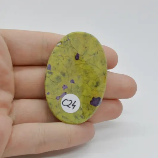 Cabochon Atlansit 49x33x6mm C24, imagine 2