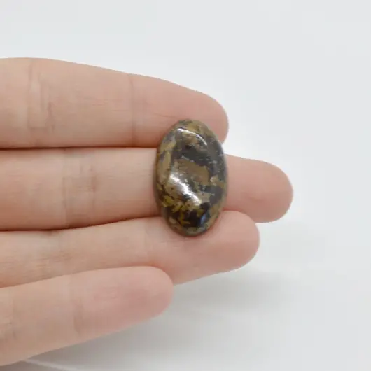 Cabochon Bronzit 25x16x6mm C35