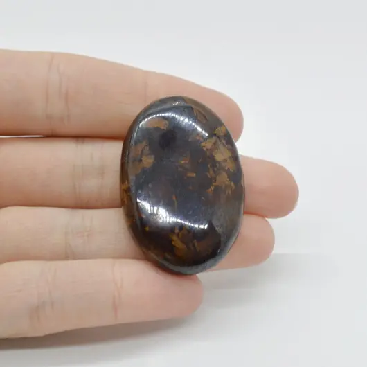 Cabochon Bronzit 40x27x7mm C21