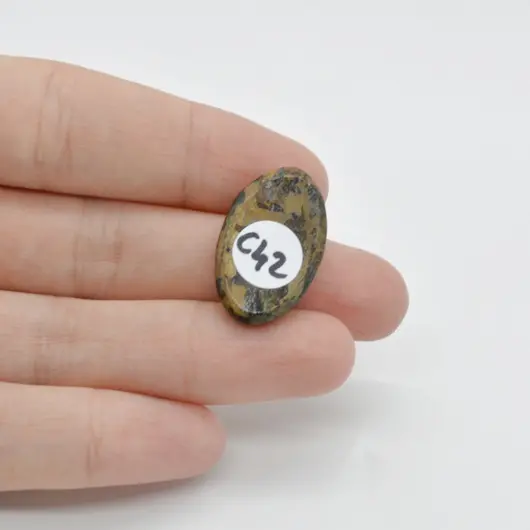 Cabochon Bronzit 25x15x5mm C42, imagine 2