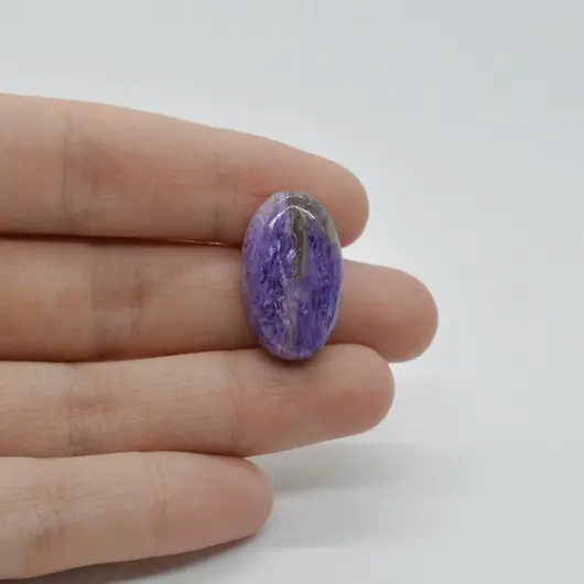 Cabochon Charoit 23x13x7mm C53