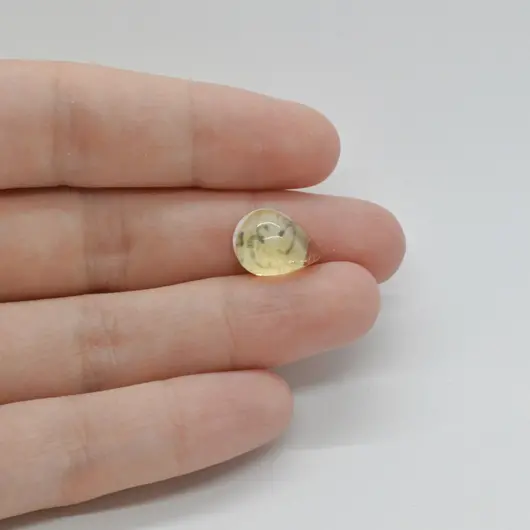 Cabochon Citrin 12x10x5mm C35