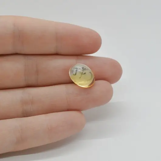 Cabochon Citrin 13x10x6mm C70