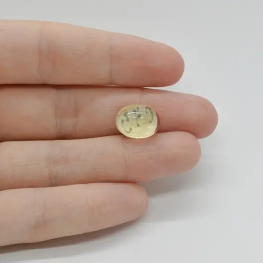 Cabochon Citrin 13x10x6mm C75