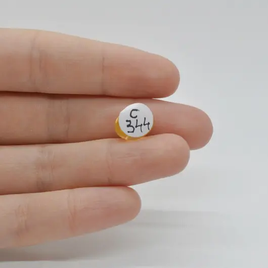 Cabochon Citrin 11x9x5mm C344, imagine 2