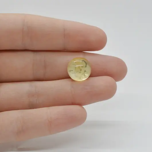 Cabochon Citrin 12x12x6mm C356