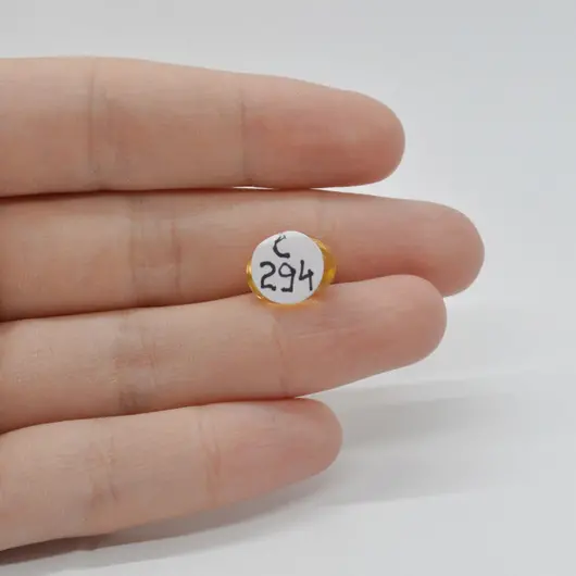 Cabochon Citrin 12x9x6mm C294, imagine 2