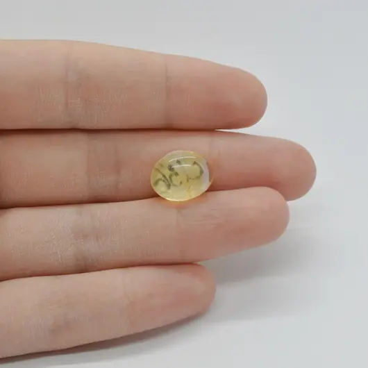 Cabochon Citrin 13x10x5mm C156