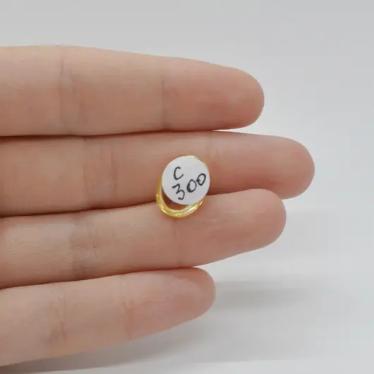 Cabochon Citrin 13x10x5mm C300, imagine 2
