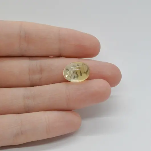 Cabochon Citrin 13x10x7mm C126