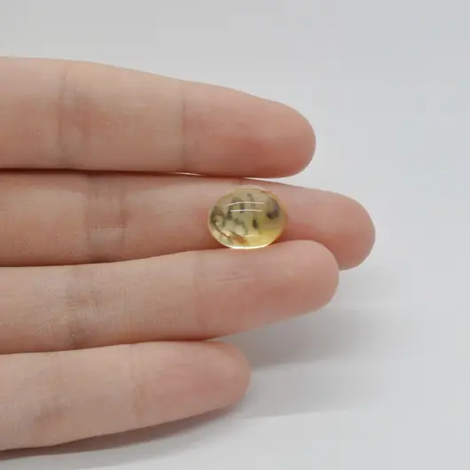 Cabochon Citrin 13x10x7mm C189