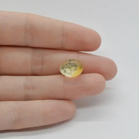Cabochon Citrin 13x10x7mm C205