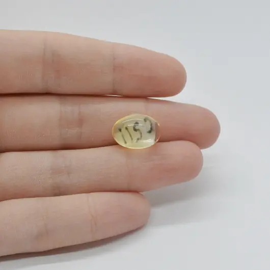 Cabochon Citrin 14x10x6mm C211