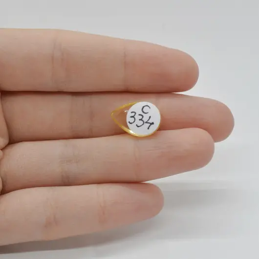 Cabochon Citrin 15x10x5mm C334, imagine 2