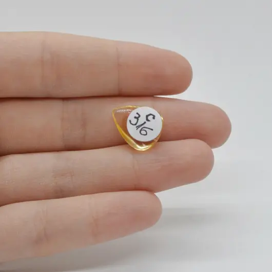 Cabochon Citrin 15x12x5mm C316, imagine 2
