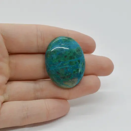 Cabochon Crisocola 34x27x7mm C5