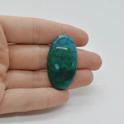 Cabochon Crisocola 39x21x7mm C13