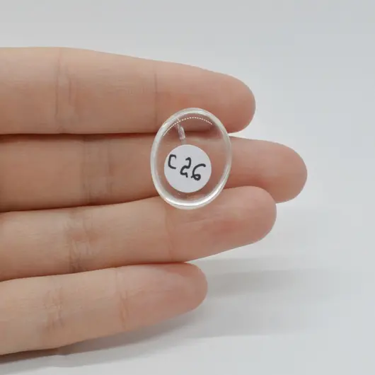 Cabochon Cristal de Stanca 21x17x6mm C26, imagine 2