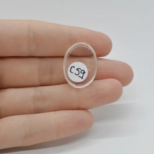 Cabochon Cristal de Stanca 23x17x5mm C59, imagine 2