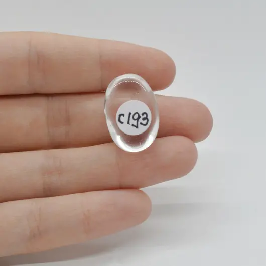 Cabochon Cristal de Stanca 22x15x9mm C193, imagine 2