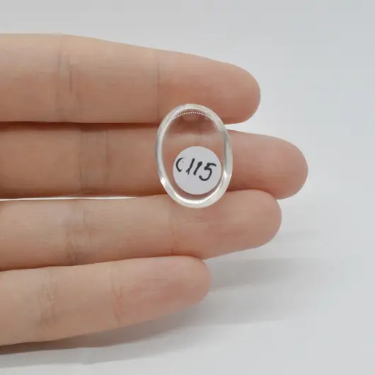 Cabochon Cristal de Stanca 22x16x7mm C115, imagine 2
