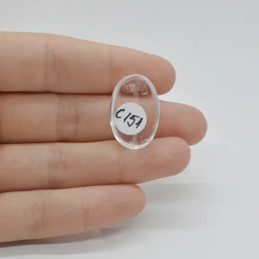 Cabochon Cristal de Stanca 23x16x6mm C151, imagine 2