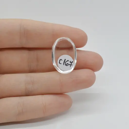 Cabochon Cristal de Stanca 23x16x8mm C167, imagine 2
