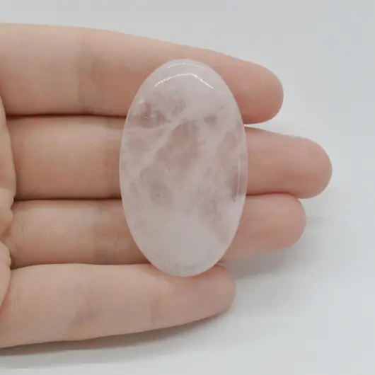 Cabochon Cuart Roz 45x27x6mm C34