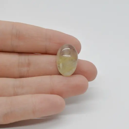 Cabochon Cuart Rutilat 20x13x8mm C64