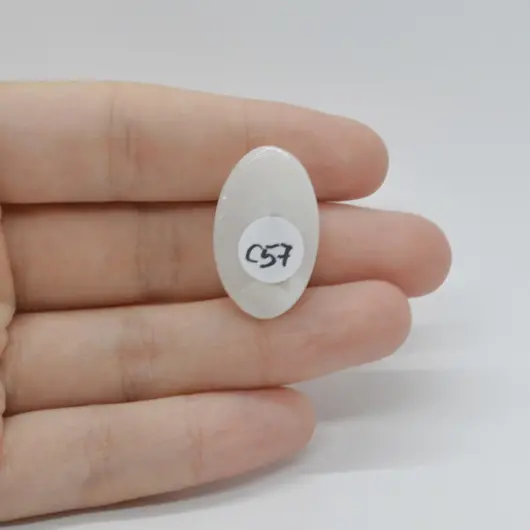Cabochon Cuart Solar 26x16x6mm C57, imagine 2