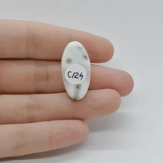 Cabochon Cuart Solar 28x14x6mm C124, imagine 2