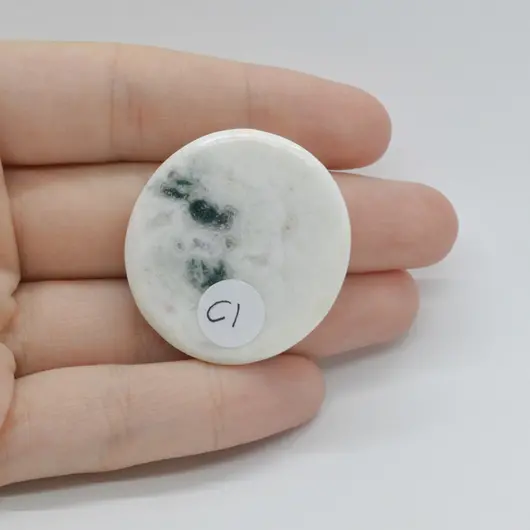 Cabochon Cuart Solar 35x33x6mm C1, imagine 2