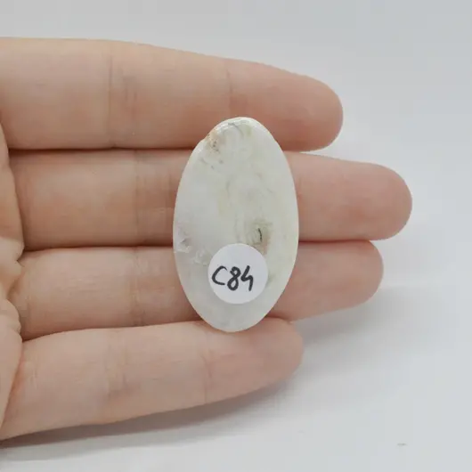 Cabochon Cuart Solar 36x21x6mm C84, imagine 2